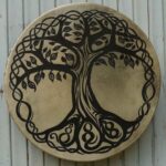 Viking Drum Yggdrasil, The tree of life 2091