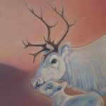 Power Animal Drum Reindeer - Image 3