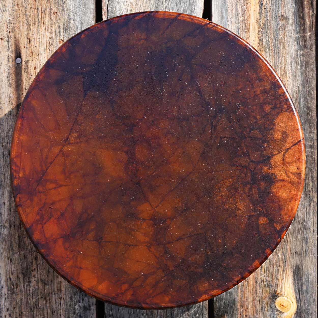 shamandrum-shamaanirumpu-spiritual-drum-2550 Shaman Drum Kultapunos 2550 - Image 1