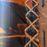Shamanic drum Bearer of Fire 2638 - Adjustable - Image 2