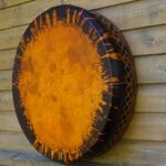 Shamanic drum Bearer of Fire 2638 - Adjustable - Image 5