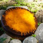 Shamanic drum Bearer of Fire 2638 - Adjustable