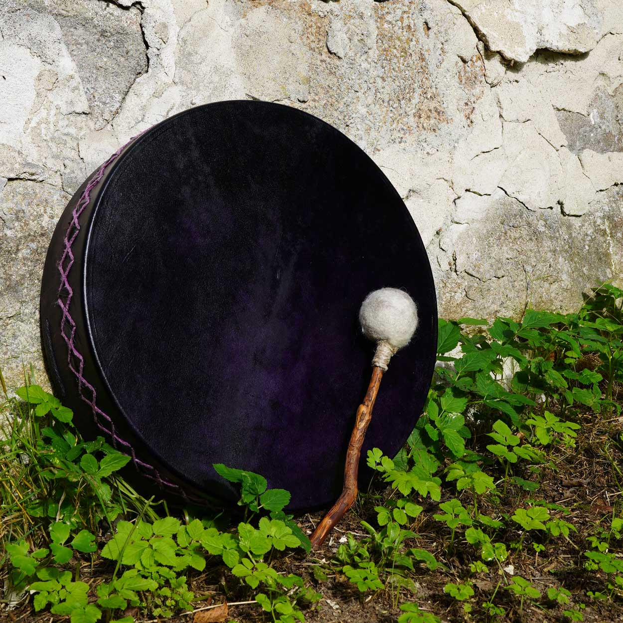 ceremonial-drum-shamandrum-rituaalirumpu-2631-6 Shamaanirumpu Siriuksen sävel 2631 - Image 1