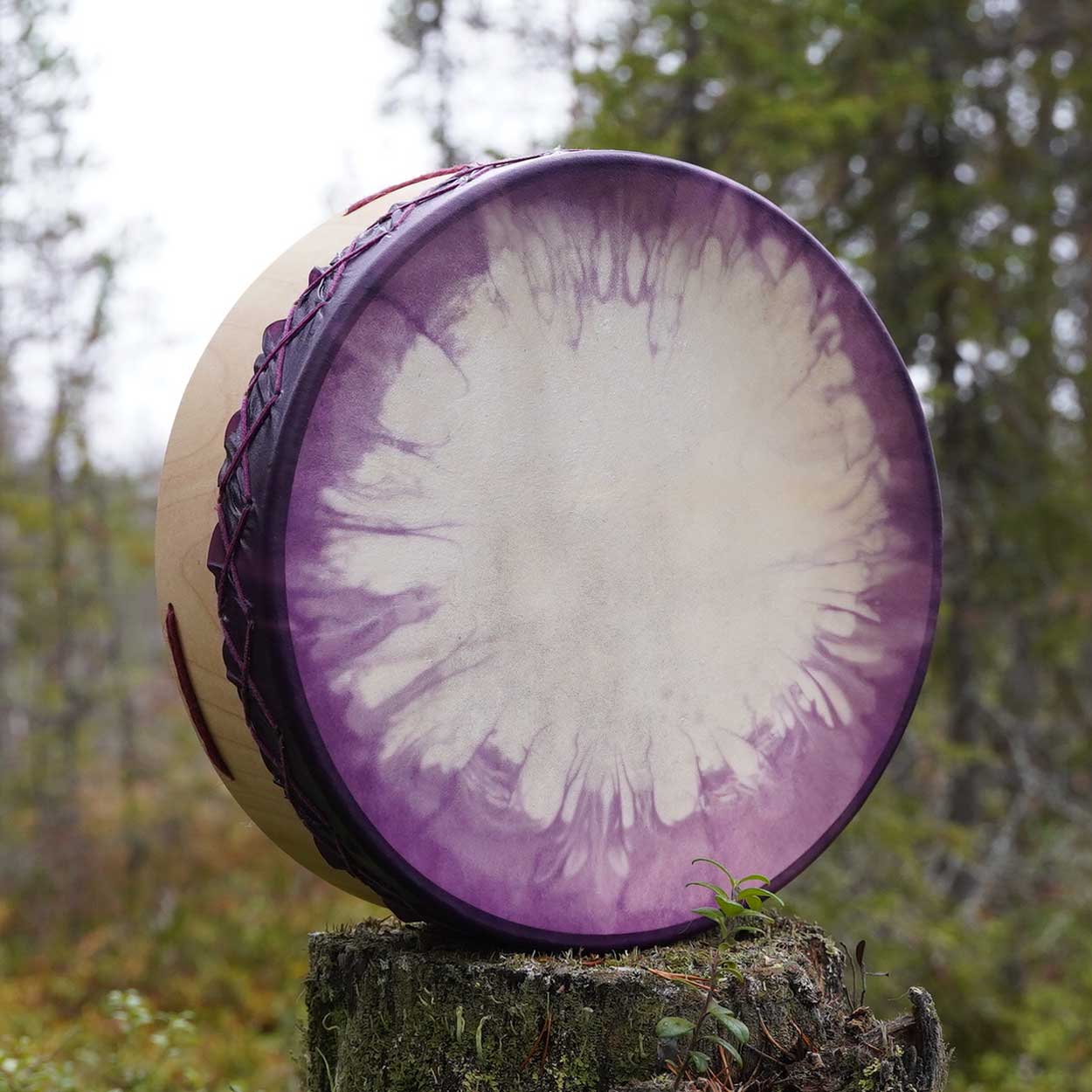 finnish-shaman-drum-nordic-drum-shamaanirumpu-2665 Shamaanirumpu Kasi 2665 - Image 1