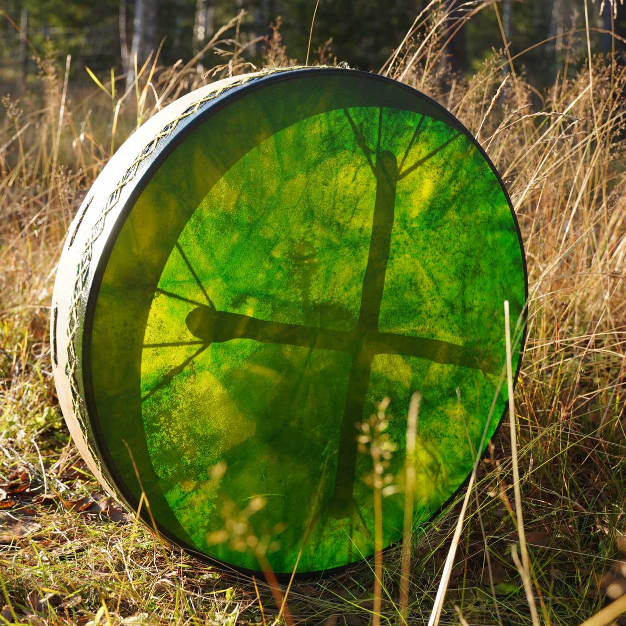 noitarumpu-shamaanirumpu-shaman-drum-2676-7 Shaman Drum Forest Whisper 2676 - Image 1