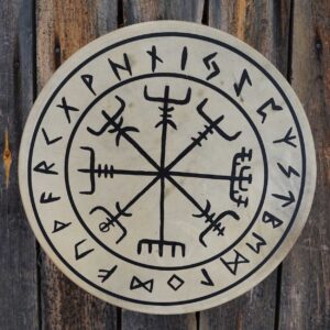 vegvisir-The-runic-compass-Viking-compass-viking-drum-shamandrum-shamaanirumpu