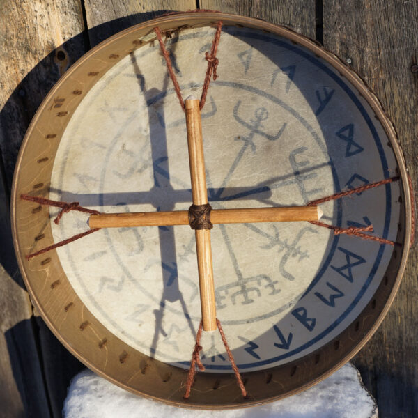 vegvisir-The-runic-compass-Viking-compass-viking-drum-shamandrum-shamaanirumpu-1511